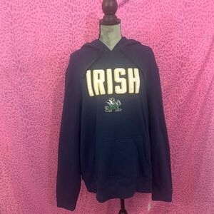 Navy Blue Notre Dame “Irish” Hoodie